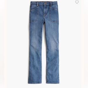J. Crew Women's Boot Cut Jeans in Blue